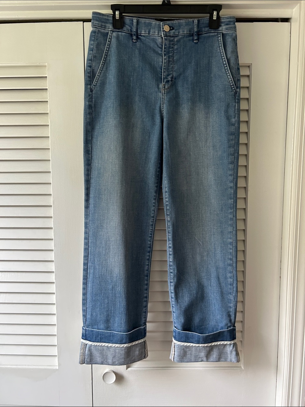 White House Black Market Light Blue Boyfriend Jeans